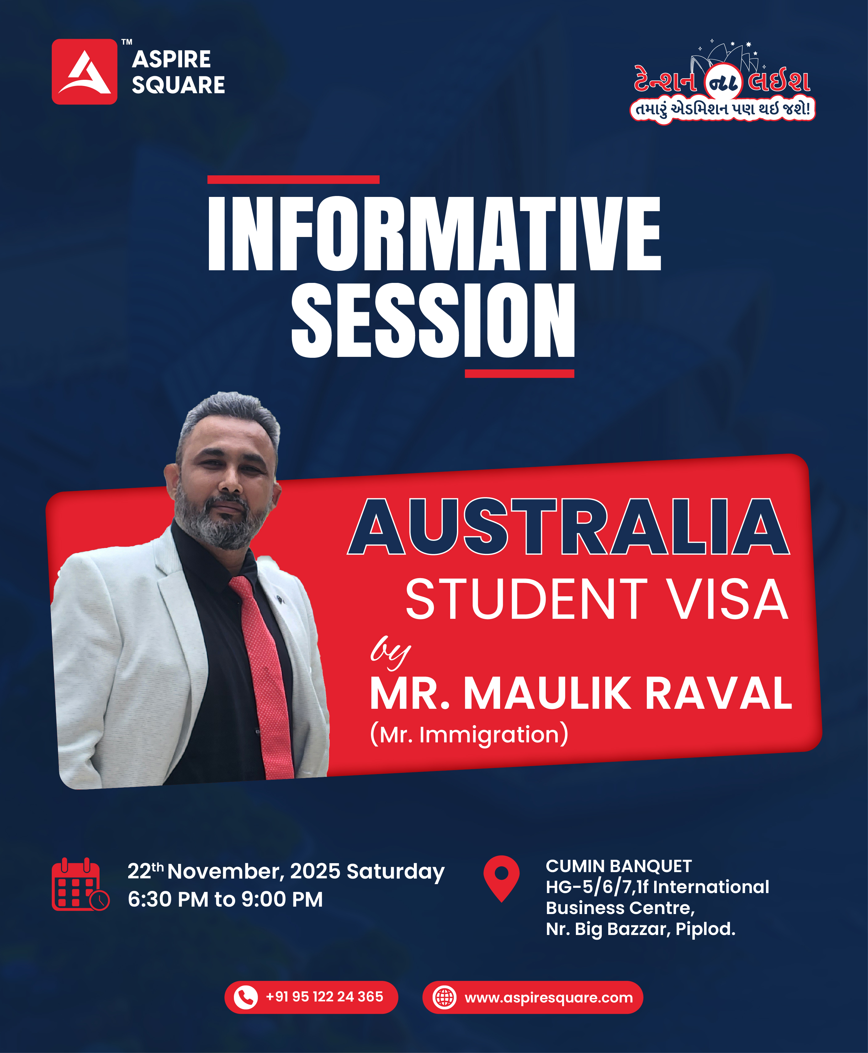 Informative Session on Australia Student Visa in Surat