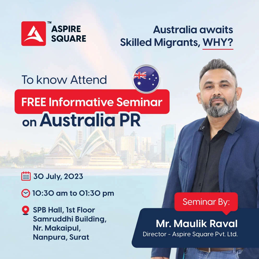 Mr. Immigration Australia PR Seminar Surat