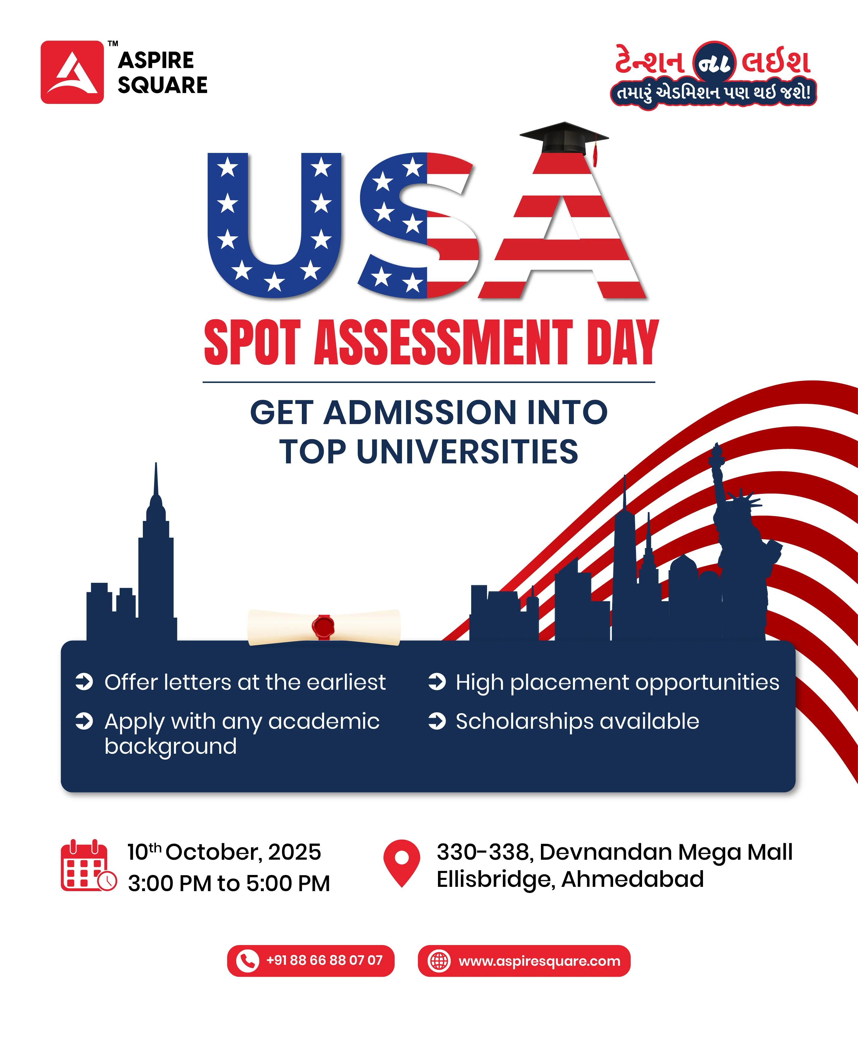 USA Spot Assessment Day with Lata Somai