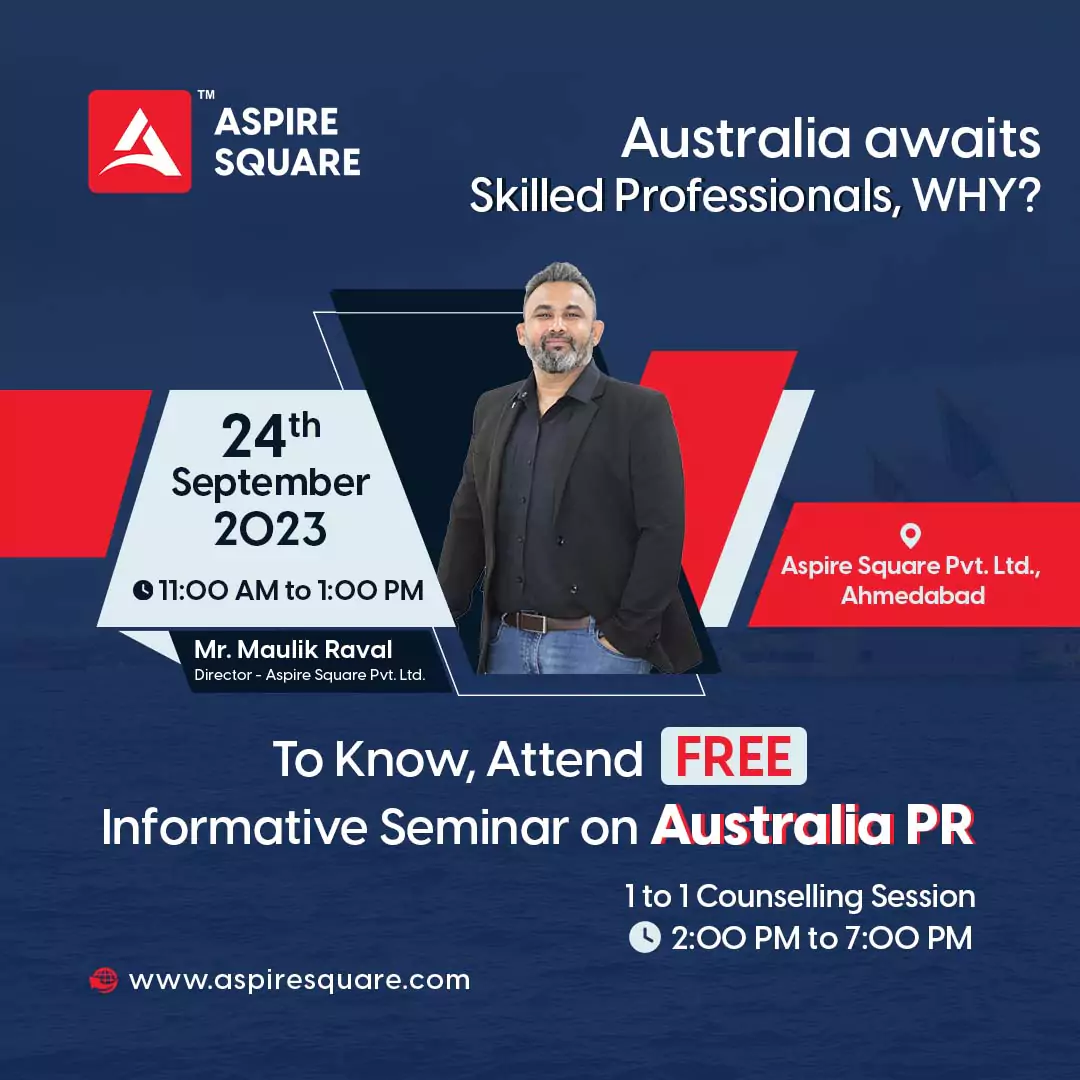 Mr. Immigration Australia PR Seminar Surat